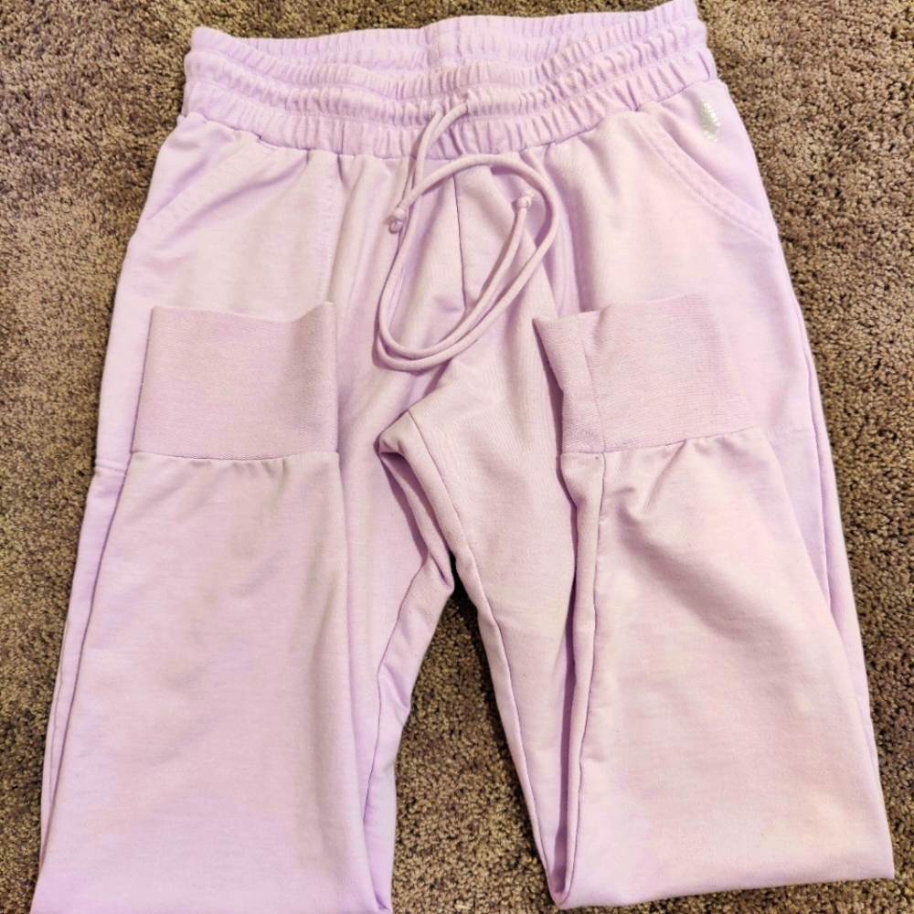 Free People Movement joggers Light purple size Large